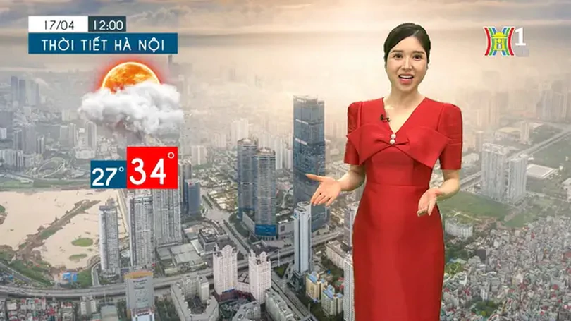 Dự báo thời tiết chiều và tối | 17/04/2024