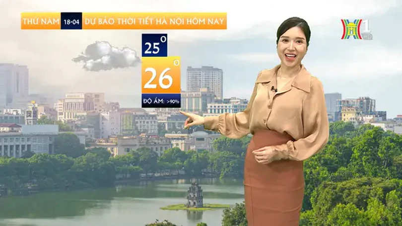 Dự báo thời tiết | 18/04/2024