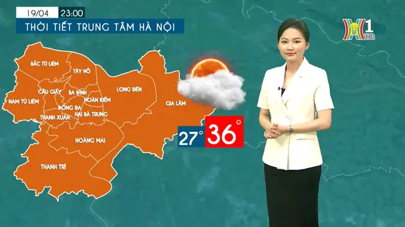 Dự báo thời tiết chiều và tối | 18/04/2024