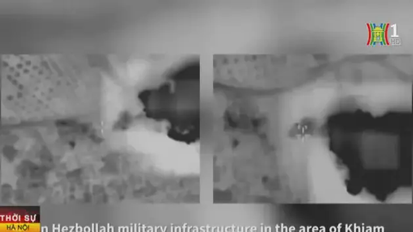 Israel tấn công hạ tầng của Hezbollah ở miền Nam Liban