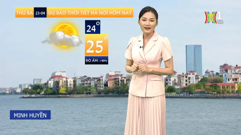 Dự báo thời tiết | 23/04/2024