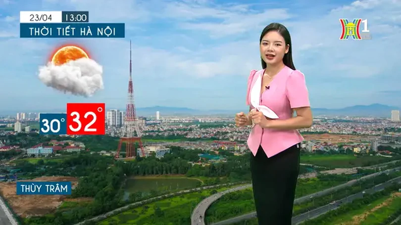 Dự báo thời tiết chiều và tối | 23/04/2024