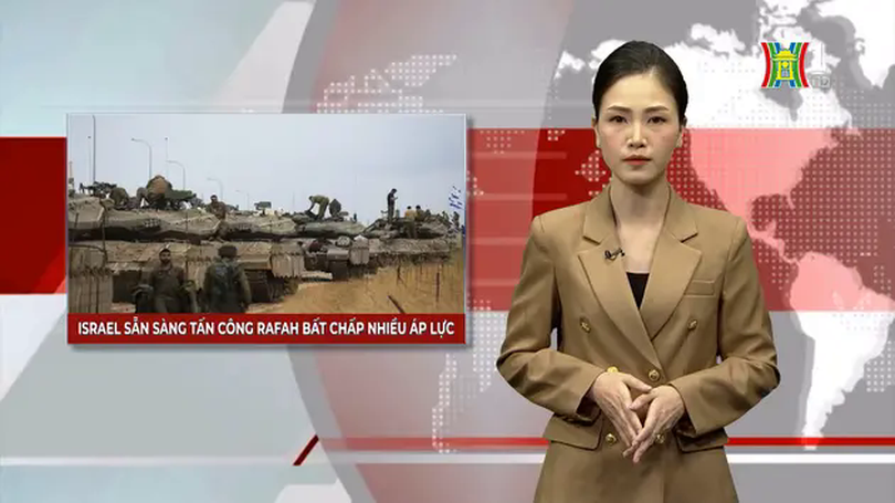 Israel sẵn sàng tấn công Rafah bất chấp nhiều áp lực| Nhìn ra thế giới | 27/04/2024