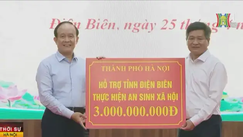 Hà Nội và Điện Biên ấm áp nghĩa tình