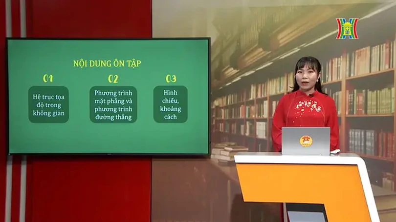 Ôn thi môn Toán: Phương pháp toạ độ trong không gian (Tiết 2)