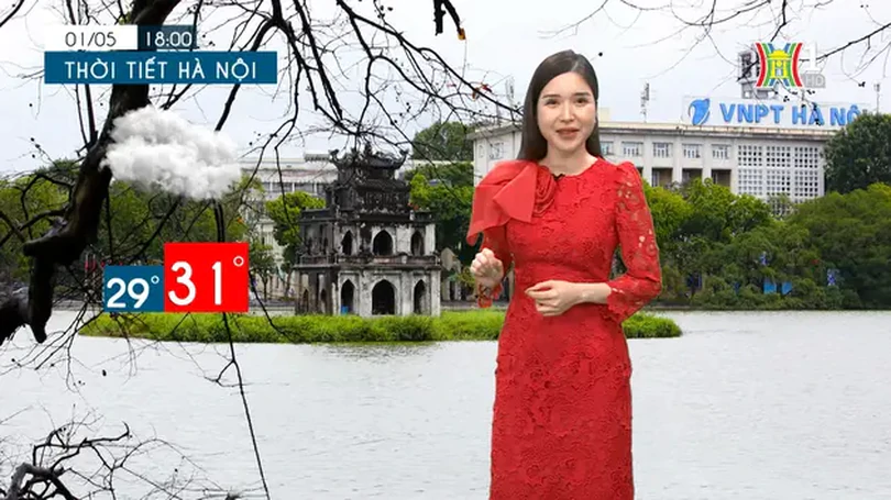 Dự báo thời tiết chiều và tối | 01/05/2024
