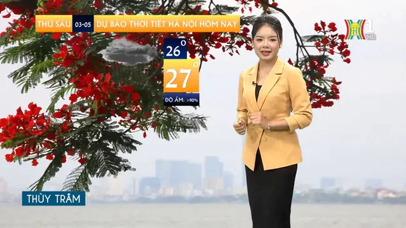 Dự báo thời tiết | 03/05/2024
