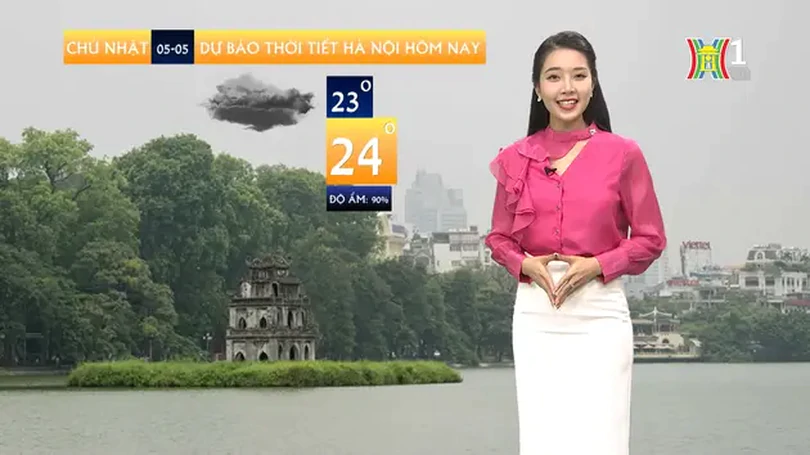 Dự báo thời tiết | 05/05/2024