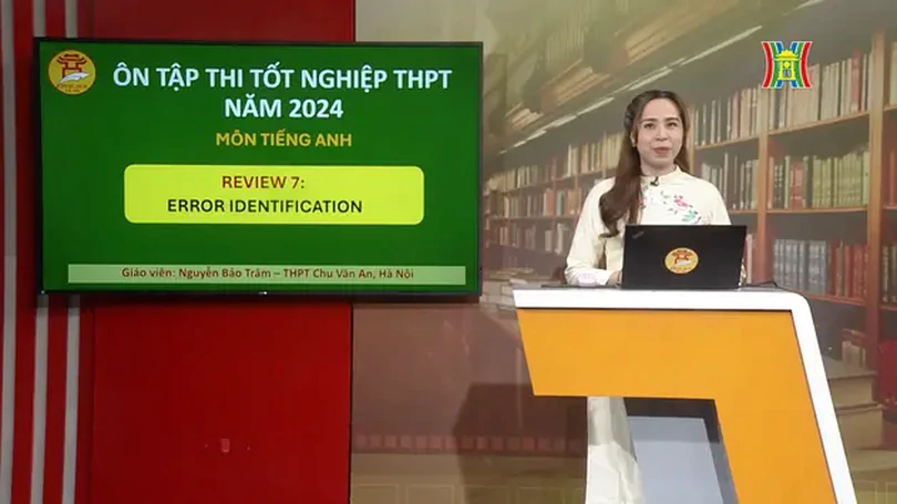 Ôn thi môn Tiếng Anh: Error identification