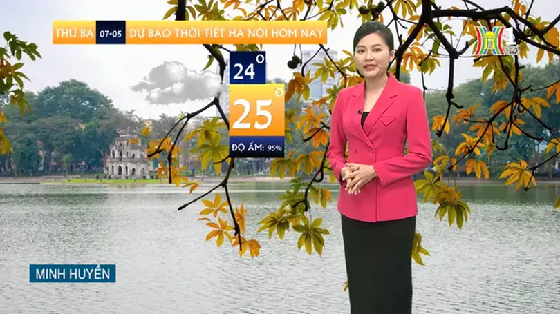Dự báo thời tiết | 07/05/2024