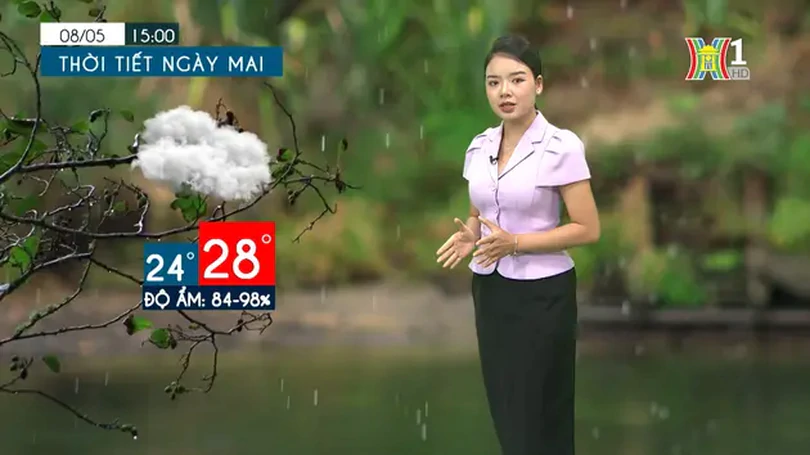 Dự báo thời tiết chiều và tối | 07/05/2024
