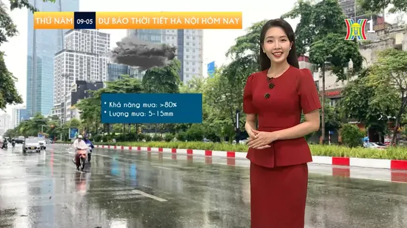 Dự báo thời tiết | 09/05/2024