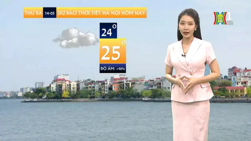 Dự báo thời tiết | 14/05/2024