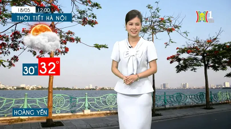 Dự báo thời tiết chiều và tối | 18/05/2024