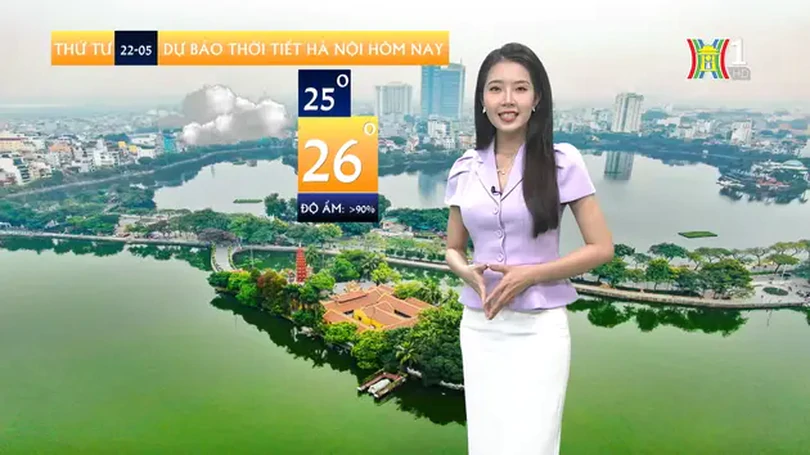 Dự báo thời tiết | 22/05/2024