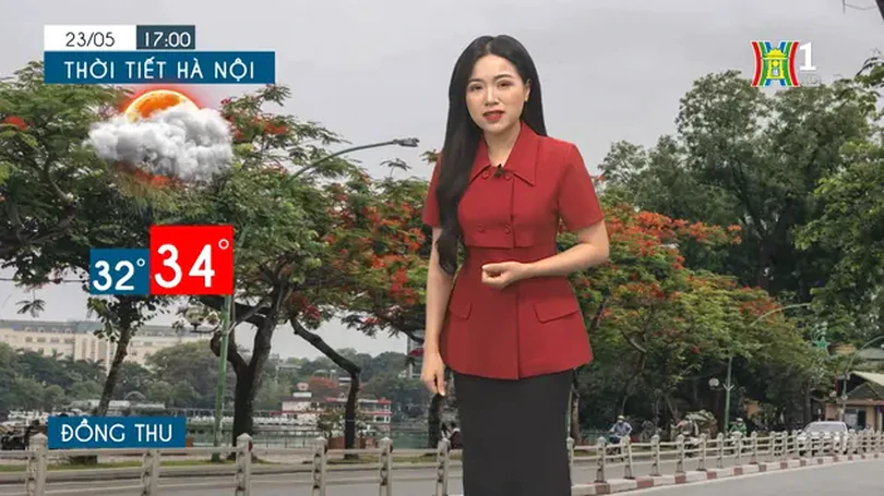 Dự báo thời tiết chiều và tối | 23/05/2024