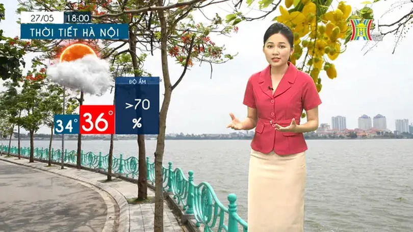 Dự báo thời tiết chiều và tối | 27/05/2024
