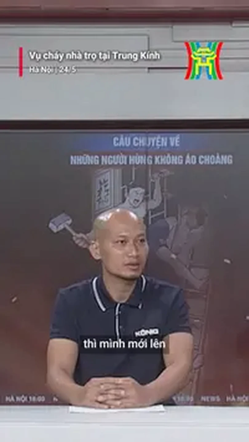 Chỉ vài phút để đập vỡ tường và cứu người