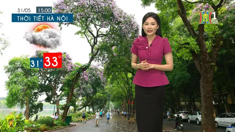 Dự báo thời tiết chiều và tối | 31/05/2024