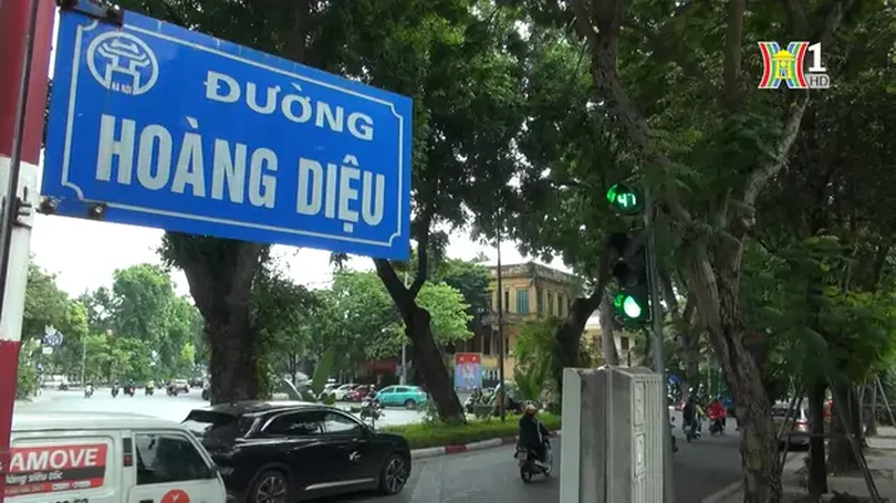 Phố Hoàng Diệu quanh năm xanh mát và cổ kính