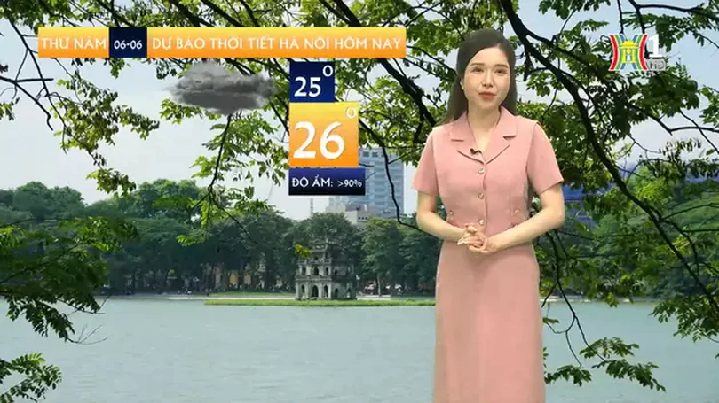 Dự báo thời tiết | 06/06/2024