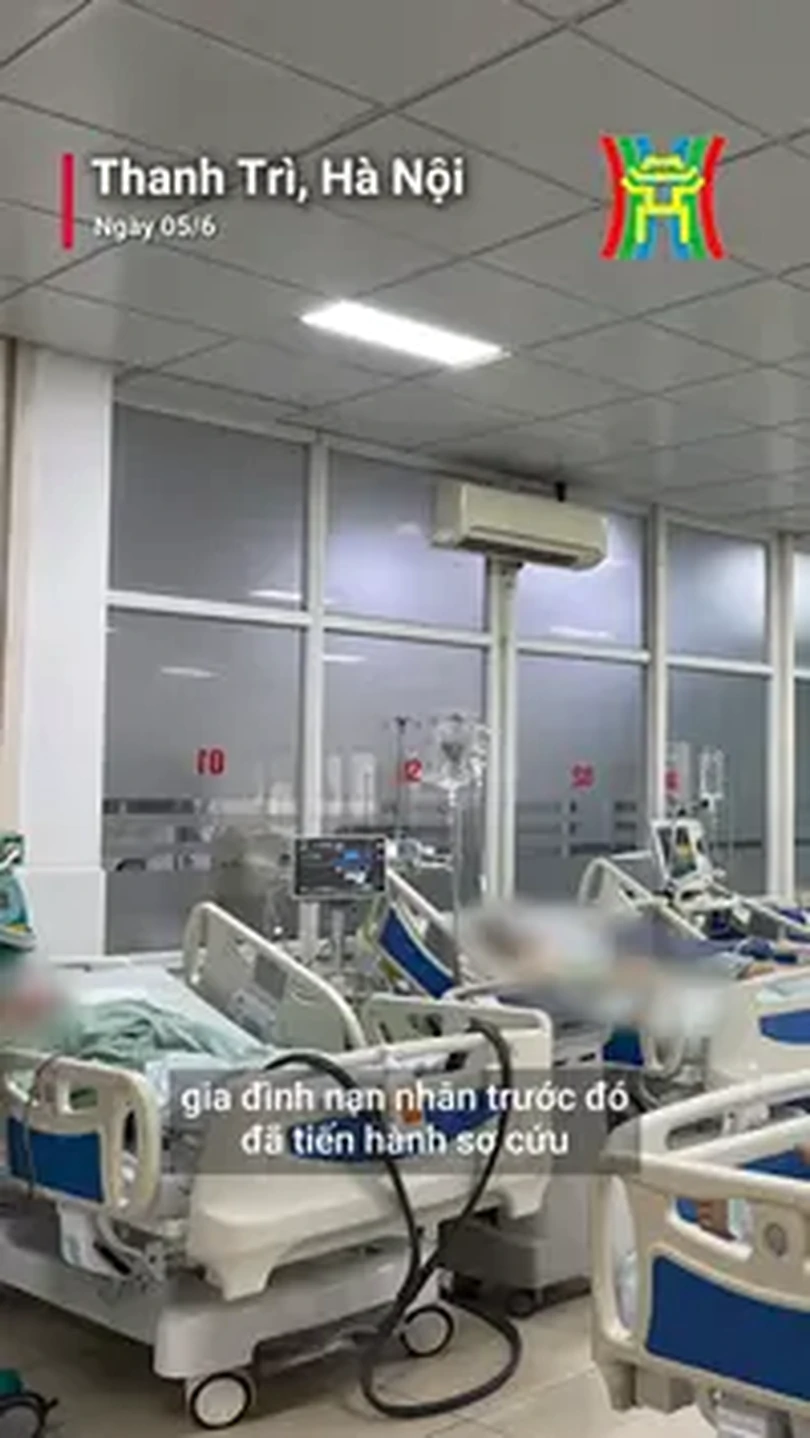 Cấp cứu một nạn nhân bị sét đánh nguy kịch