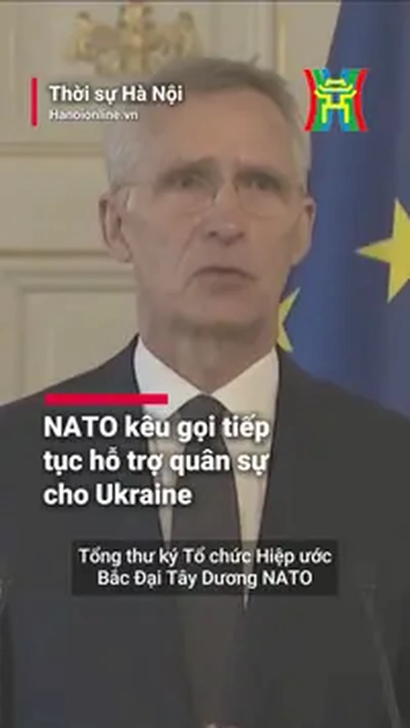 NATO kêu gọi tiếp tục hỗ trợ quân sự cho Ukraine