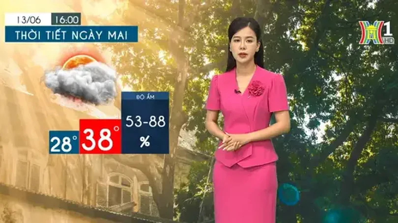 Dự báo thời tiết chiều và tối | 12/06/2024