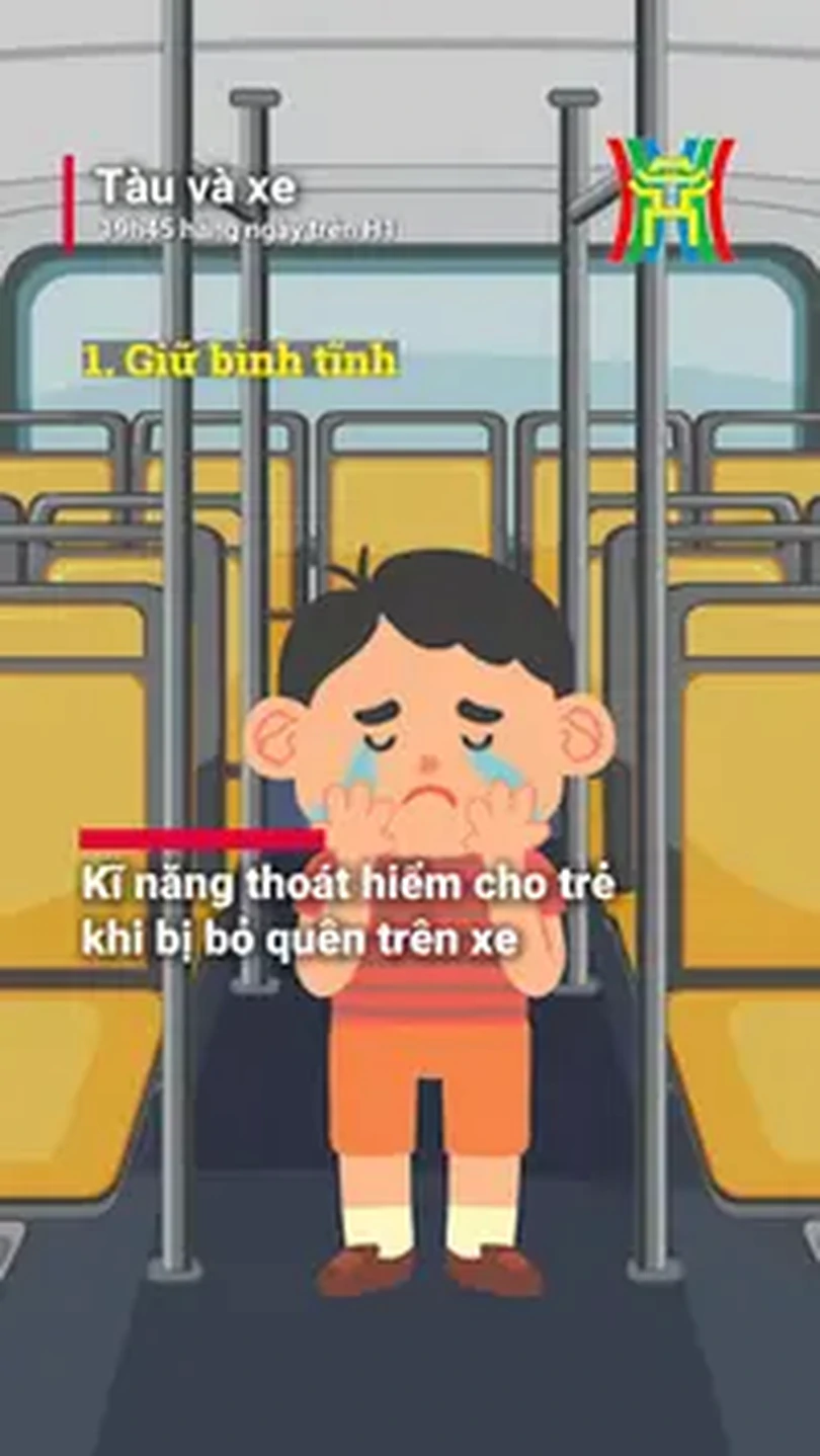 Kĩ năng thoát hiểm cho trẻ khi bị bỏ quên trên xe