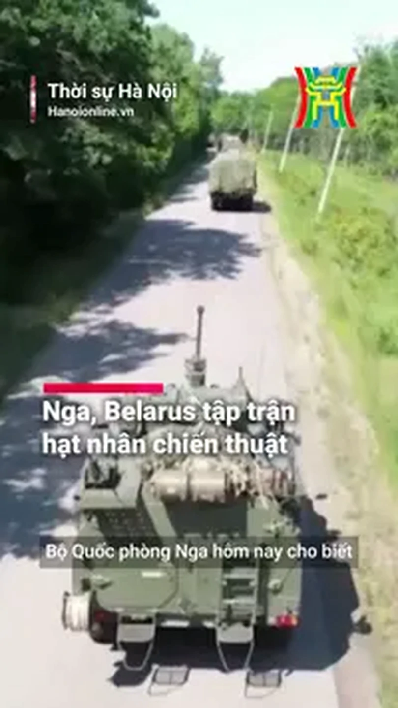 Nga, Belarus tập trận hạt nhân chiến thuật