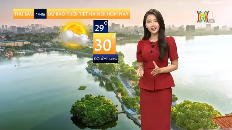 Dự báo thời tiết | 14/06/2024