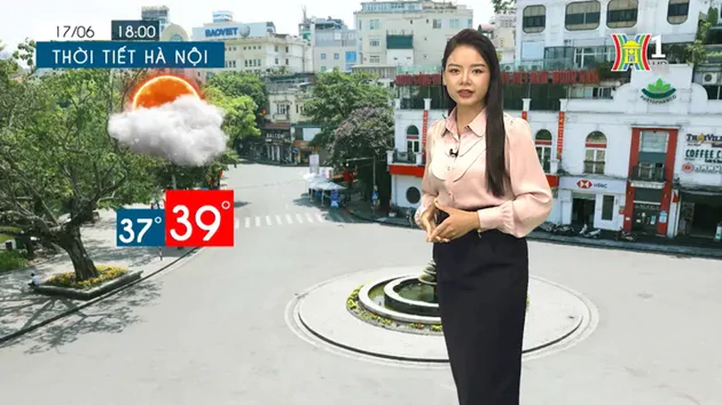 Dự báo thời tiết chiều và tối | 17/06/2024