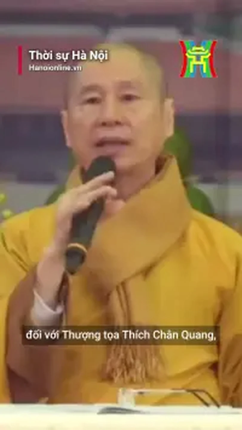 Kỷ luật Thượng tọa Thích Chân Quang