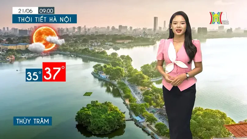Dự báo thời tiết chiều và tối | 21/06/2024