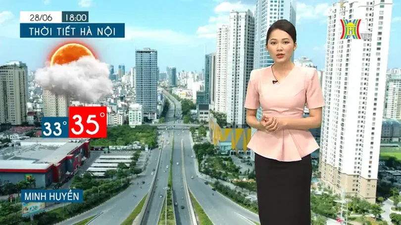 Dự báo thời tiết chiều và tối | 28/06/2024