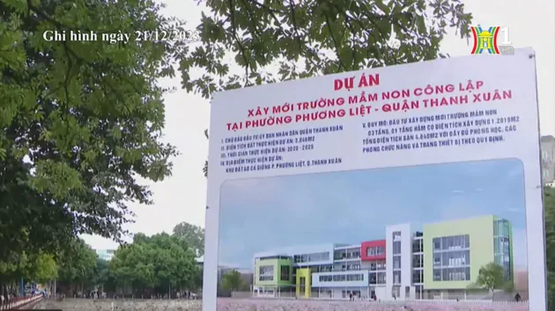Xung quanh việc xây dựng trường mầm non Phương Liệt | Hộp thư truyền hình | 29/06/2024