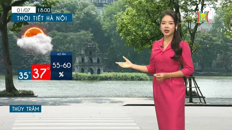 Dự báo thời tiết chiều và tối | 01/07/2024
