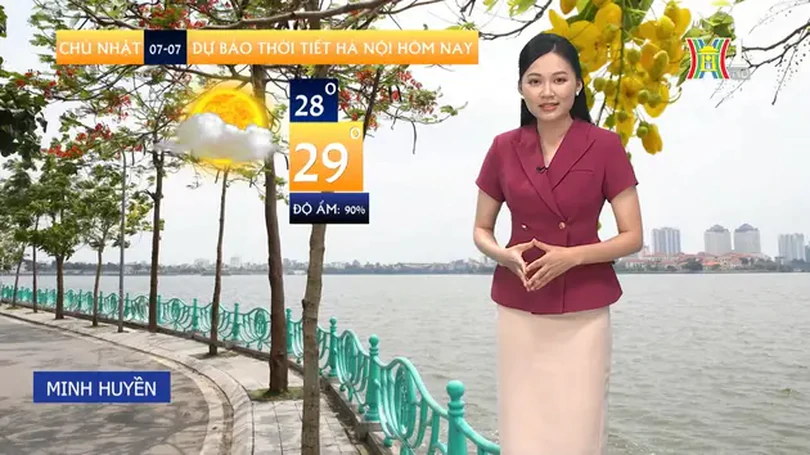 Dự báo thời tiết | 07/07/2024