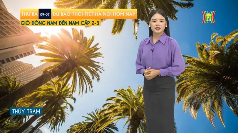 Dự báo thời tiết | 09/07/2024