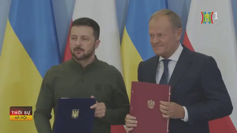 Ba Lan và Ukraine ký thỏa thuận an ninh 10 năm