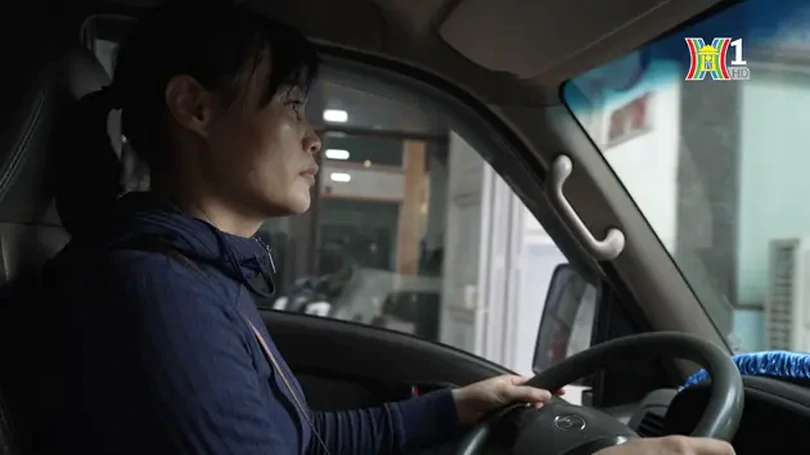 Khi phụ nữ lái xe tải