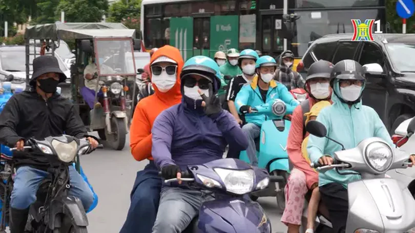 Muôn kiểu chống nắng ngày hè