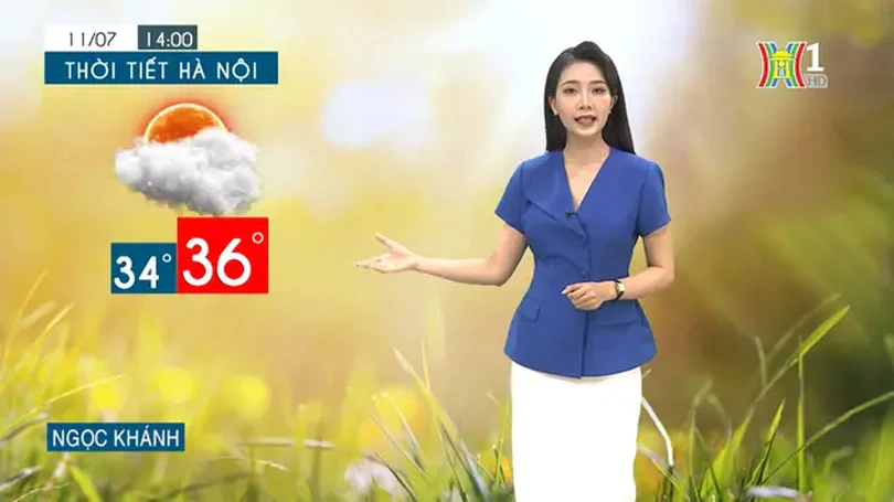 Dự báo thời tiết chiều và tối | 11/07/2024