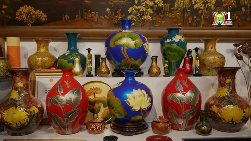 Sản phẩm mỹ nghệ sơn mài làng nghề Hạ Thái | Made in Hanoi | 12/07/2024