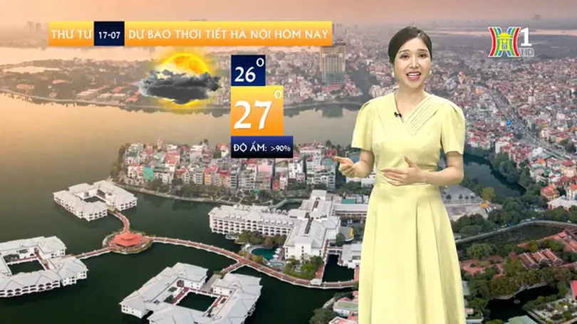 Dự báo thời tiết | 17/07/2024