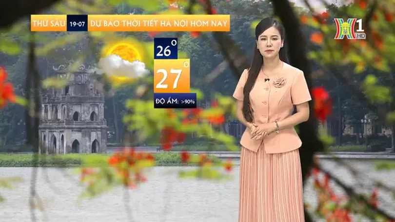 Dự báo thời tiết | 19/07/2024
