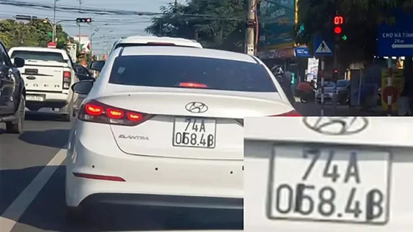 Mức phạt cho hành vi làm sai lệch biển số