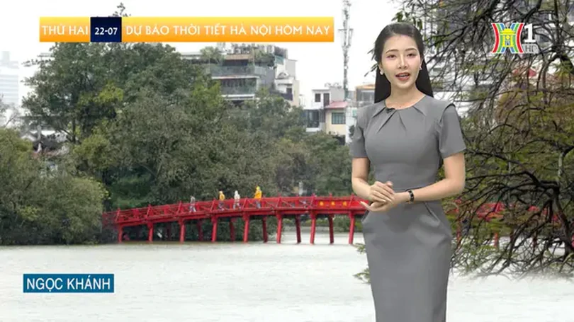 Dự báo thời tiết | 22/07/2024