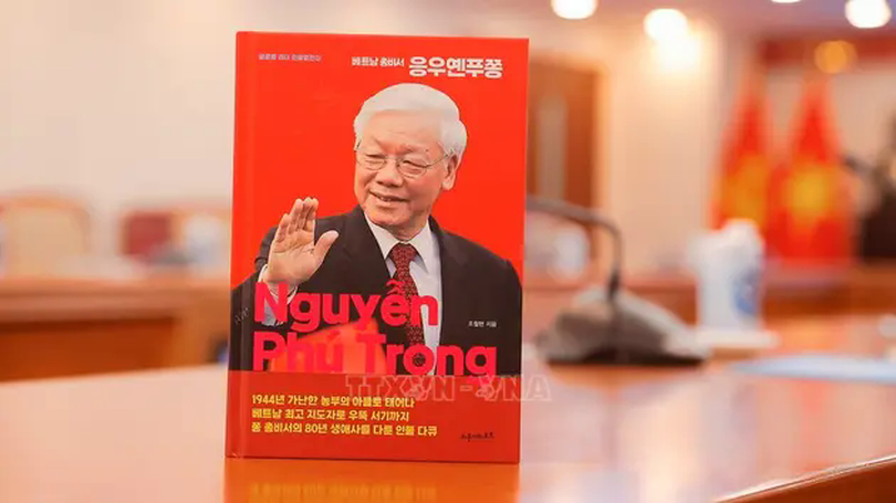 Hàn Quốc xuất bản sách về Tổng Bí thư Nguyễn Phú Trọng
