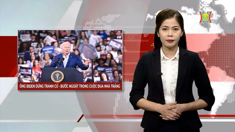 Ông Biden dừng tranh cử - Bước ngoặt trong cuộc đua Nhà Trắng | Nhìn ra thế giới | 22/07/2024